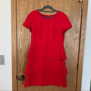 Red dress (Petite)